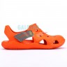 Оранжевые сандалии Crocs Kids Swift water Wave Sandal