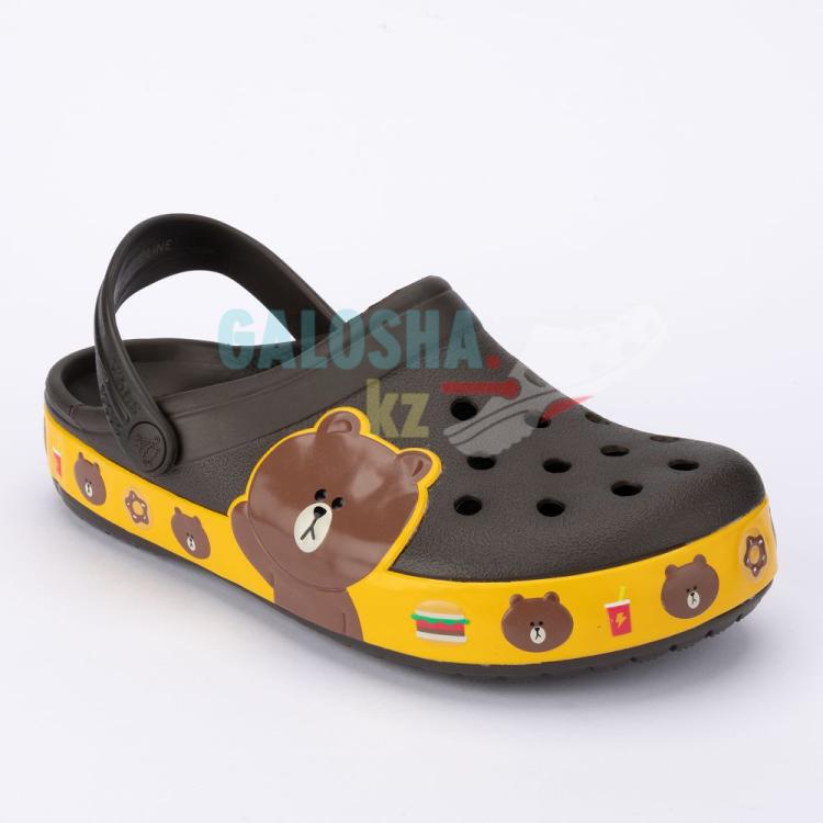 Коричневый CROCS Crocband™ LINE Friends Clog