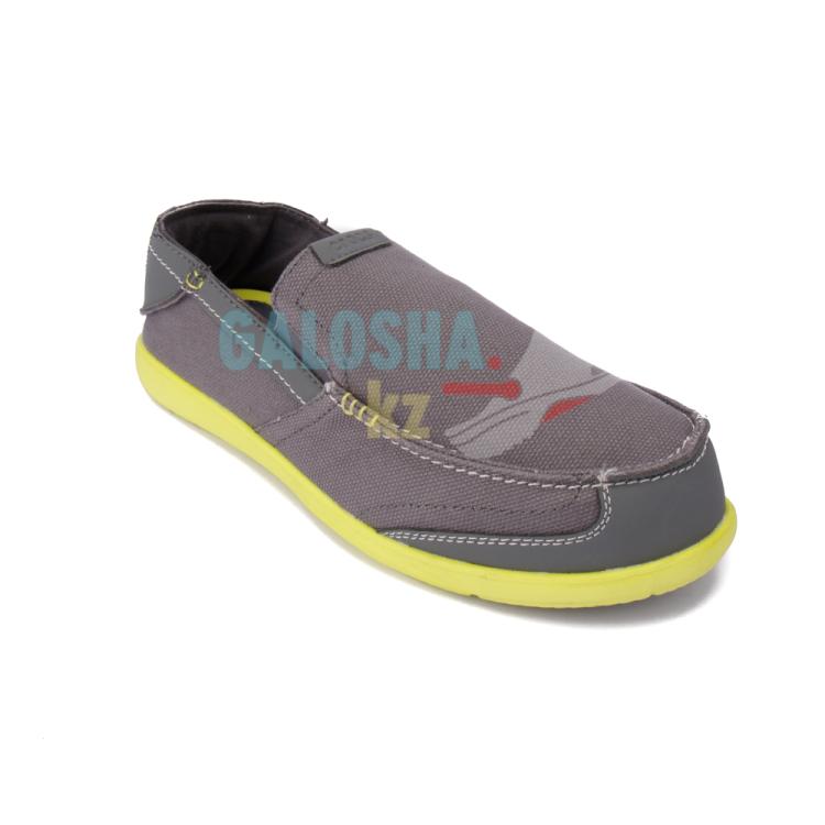Мужские лоферы серый/желтый CROCS Men's Walu Express Loafer Мужские лоферы серый/желтый CROCS Men's Walu Express Loafer