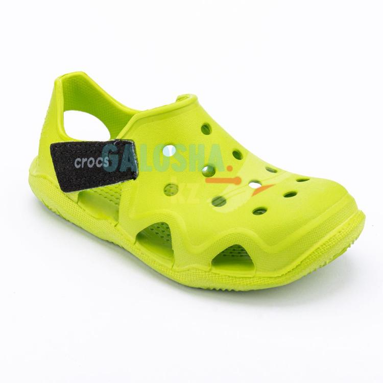 Зеленые сандалии Crocs Kids Swift water Wave Sandal Зеленые сандалии Crocs Kids Swift water Wave Sandal