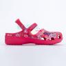 Малиновые сандалии для девочек CROCS Karin Butterfly Clog Girls Raspberry