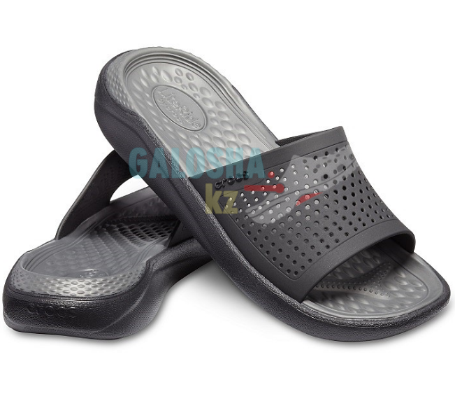 Черные шлепанцы CROCS LiteRide™ Slide