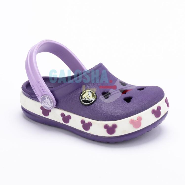 Детские сабо фиолетового цвета CROCS  Kids’  Mickey Mouse  Clog