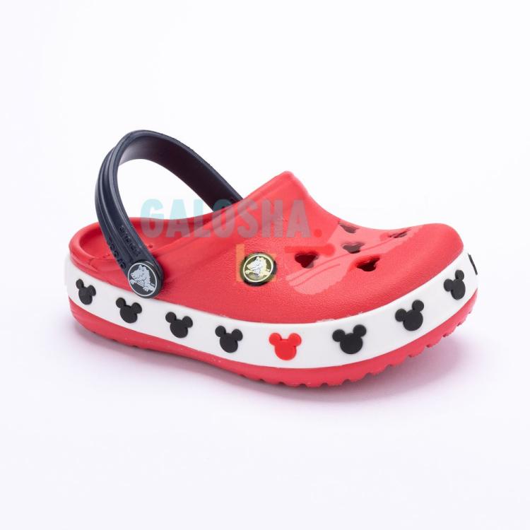 Детские сабо красного цвета CROCS  Kids’  Mickey Mouse  Clog