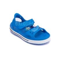 Голубые сандалии Crocs Kids Crocband II Sandal PS