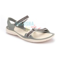 Женские сандалии серого цвета CROCS Women’s Swiftwater™ Webbing Sandal