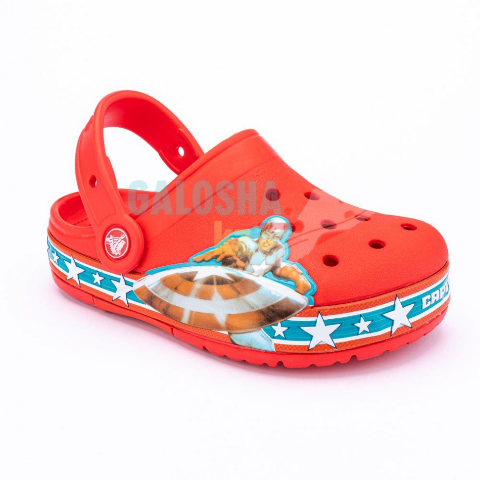 captain america crocs