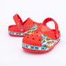 Красные сабо для мальчиков CROCS Kids' Crocband Fun Lab Captain America Clog