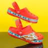 Красные сабо для мальчиков CROCS Kids' Crocband Fun Lab Captain America Clog
