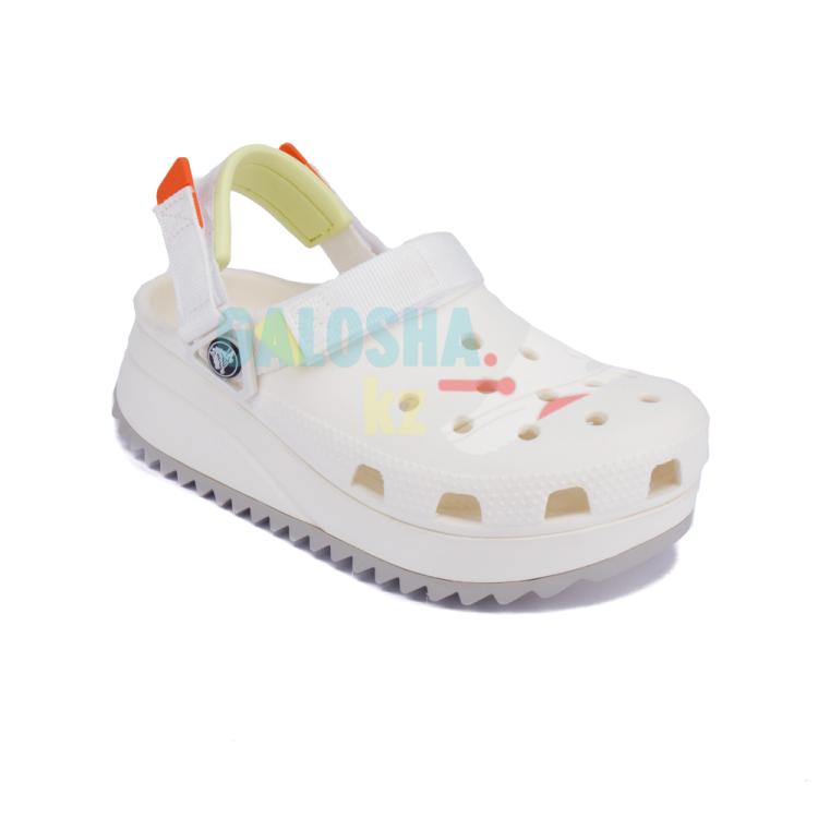 Белые сабо CROCS Classic Hiker Clog