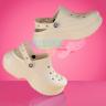 Бежевый Сабо Crocs Bella Clog