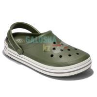 Армейский зеленый Crocs Off Court Logo Clog Férfi