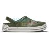 Армейский зеленый Crocs Off Court Logo Clog Férfi