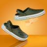 Армейский зеленый Crocs Off Court Logo Clog Férfi
