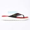 Черно красные шлепанцы CROCS LiteRide Flip