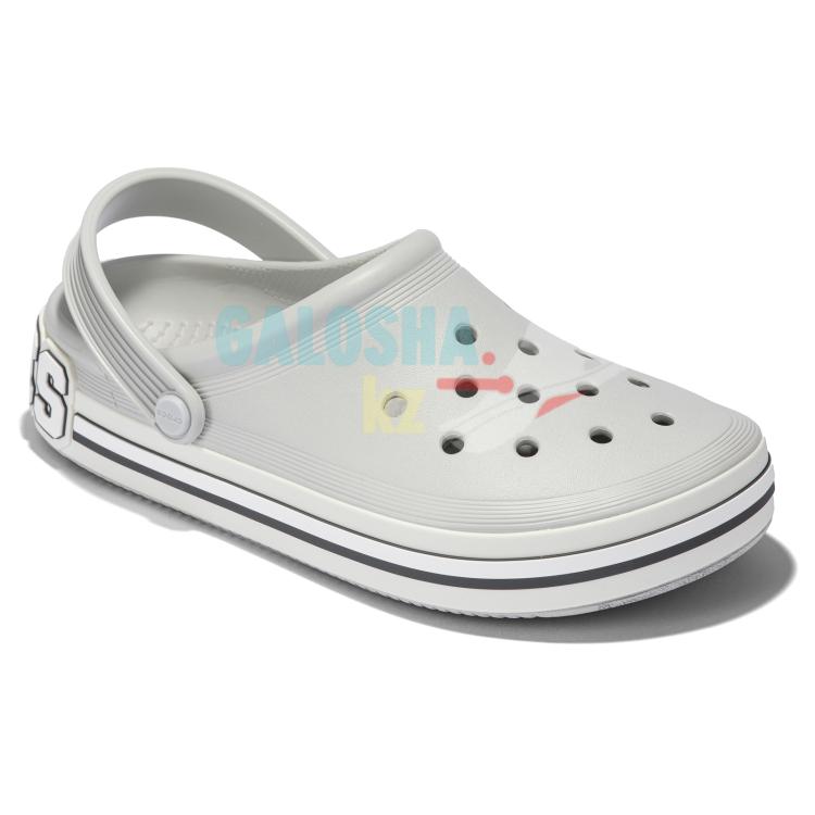 Серые Crocs Off Court Logo Clog Férfi