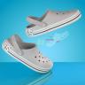 Серые Crocs Off Court Logo Clog Férfi