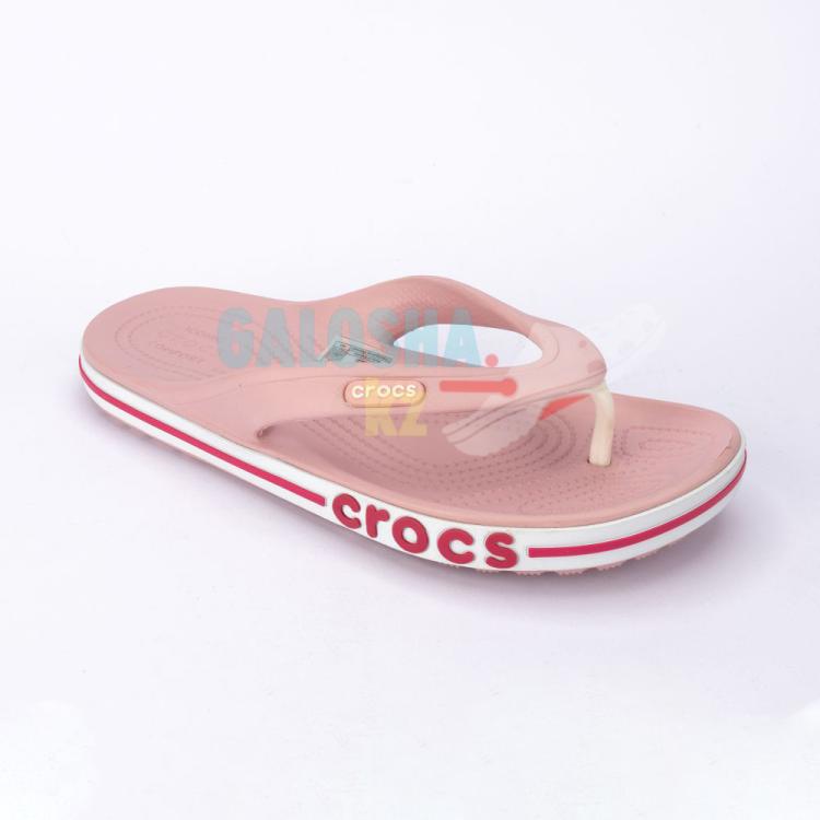 Розовые шлепанцы CROCS Bayaband Flip