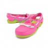 Женская обувь  розовая CROCS Women's Beach Line Boat Shoe