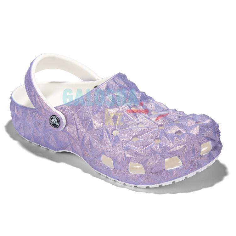 Сиреневые  Crocs Classic Geometric Clog