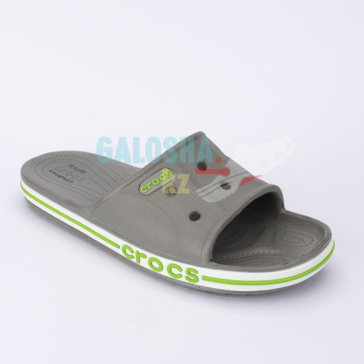 Серые шлепанцы CROCS Bayaband Slide