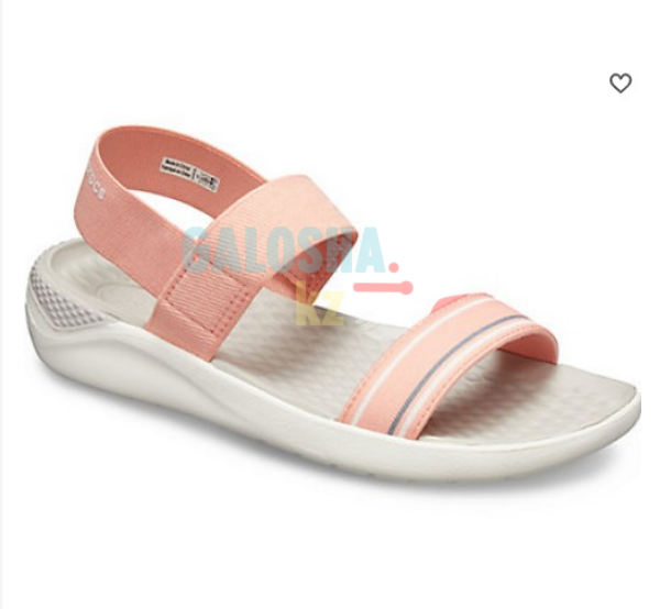 Персиковые босоножки Crocs Women's LiteRide™ Stretch Sandal