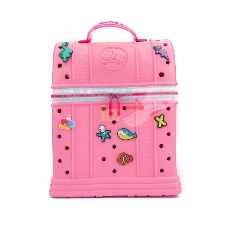 Светло-розовый рюкзак Crocs Kids Backpack