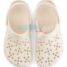 Белые сабо Crocs Classic Floral Cut Out Clog