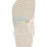 Белые сабо Crocs Classic Floral Cut Out Clog