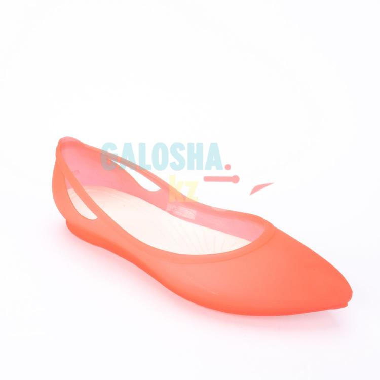 Женские балетки коралового цвета CROCS Women’s Rio Flat