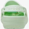 Мятные сабо Crocs Classic Floral Cut Out Clog
