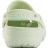 Мятные сабо Crocs Classic Floral Cut Out Clog