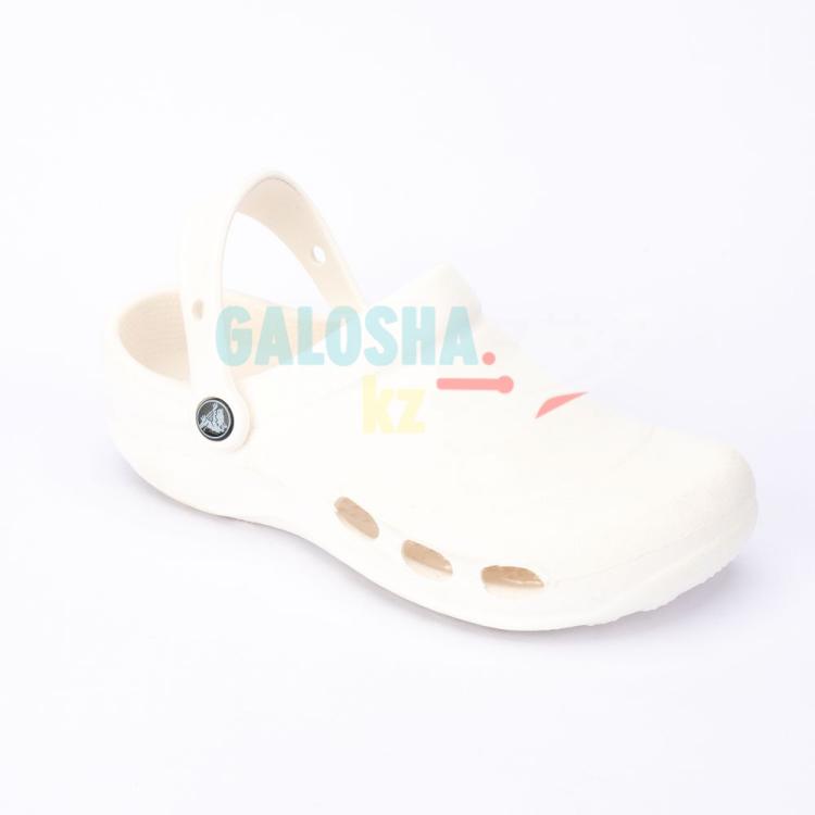 Белые сабо  CROCS Bistro Clog