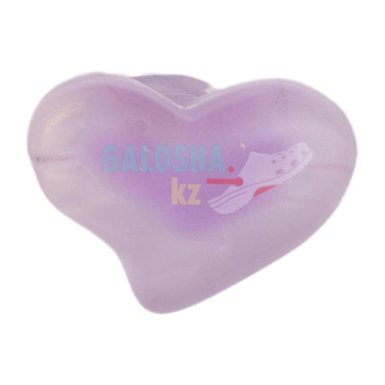 Сердце фиолетовое 3D