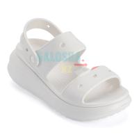 Белые Сандалии Crocs Classic Crush Slide  sandal
