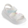 Белые Сандалии Crocs Classic Crush Slide  sandal