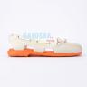 Женская обувь светло серая оранжевая CROCS Women's Beach Line Boat Shoe