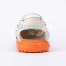 Женская обувь светло серая оранжевая CROCS Women's Beach Line Boat Shoe
