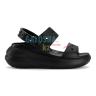 Черные Сандалии Crocs Classic Crush Slide  sandal