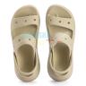 Бежевые Сандалии Crocs Classic Crush Slide  sandal