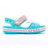 Детские бирюзовые с пальмами сандалии CROCS Kids' Bayaband Sandal