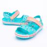 Детские бирюзовые с пальмами сандалии CROCS Kids' Bayaband Sandal