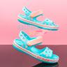 Детские бирюзовые с пальмами сандалии CROCS Kids' Bayaband Sandal