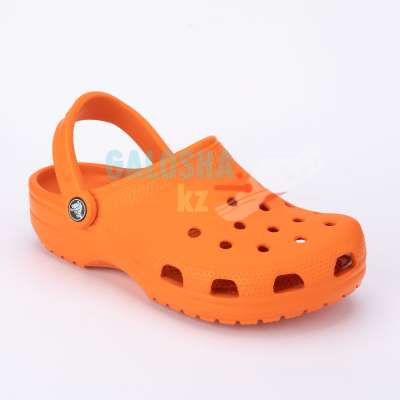 light orange crocs
