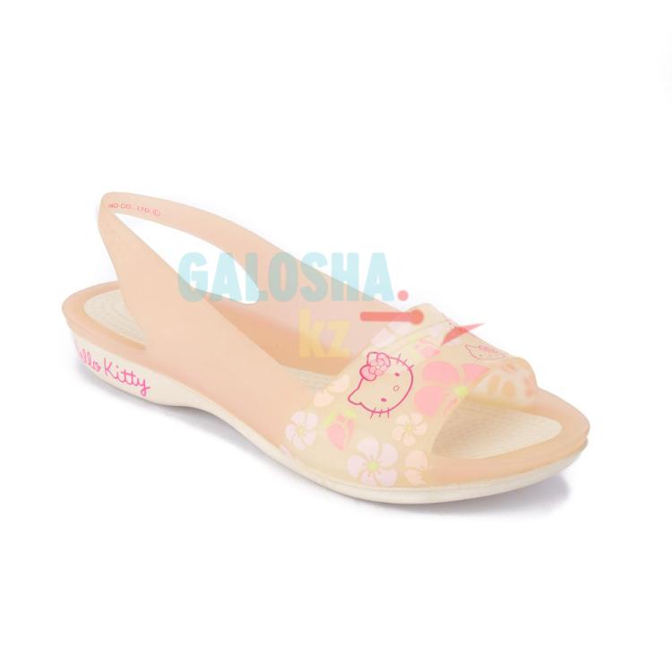 CROCS Women's Color Block Hello Kitty Flat