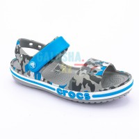 Детские сандалии с графическим дизайном CROCS Kids' Bayaband Sandal
