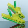 Трава зеленые сабо CROCS Retro Clog