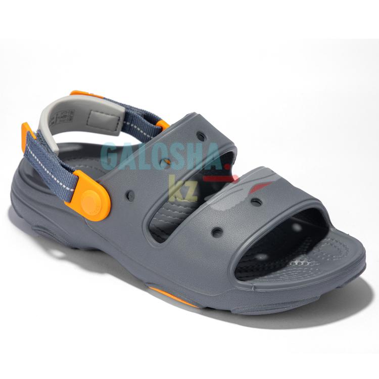 Серо-синие сандалии Crocs Kids Classic All Terrain Sandal 