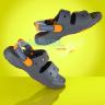 Серо-синие сандалии Crocs Kids Classic All Terrain Sandal 