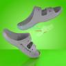 Серые Crocs Baya Sandal 